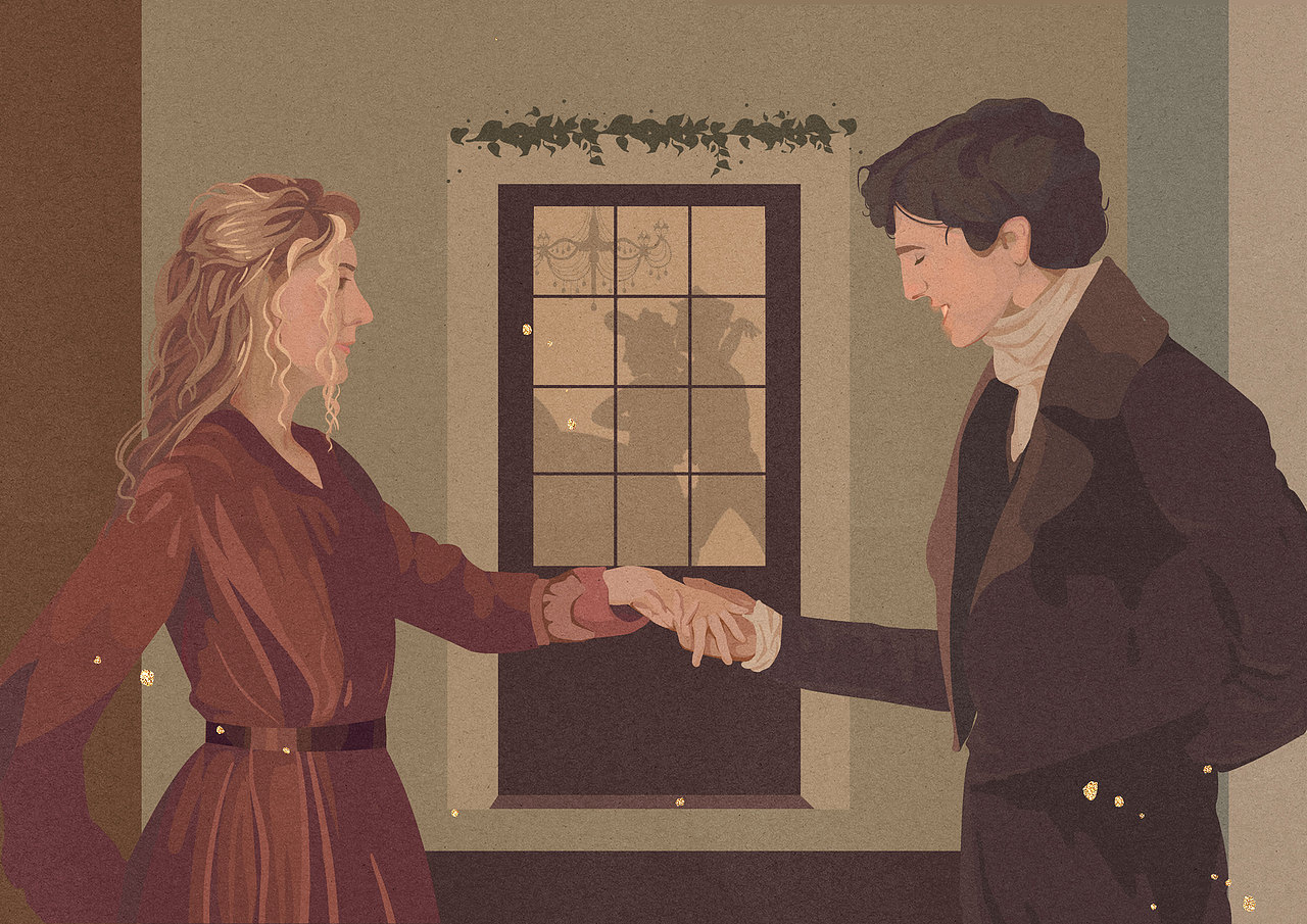 《小妇人》电影手绘插图|插画|创作习作|higgs栗子 - 原创作品 - 站酷