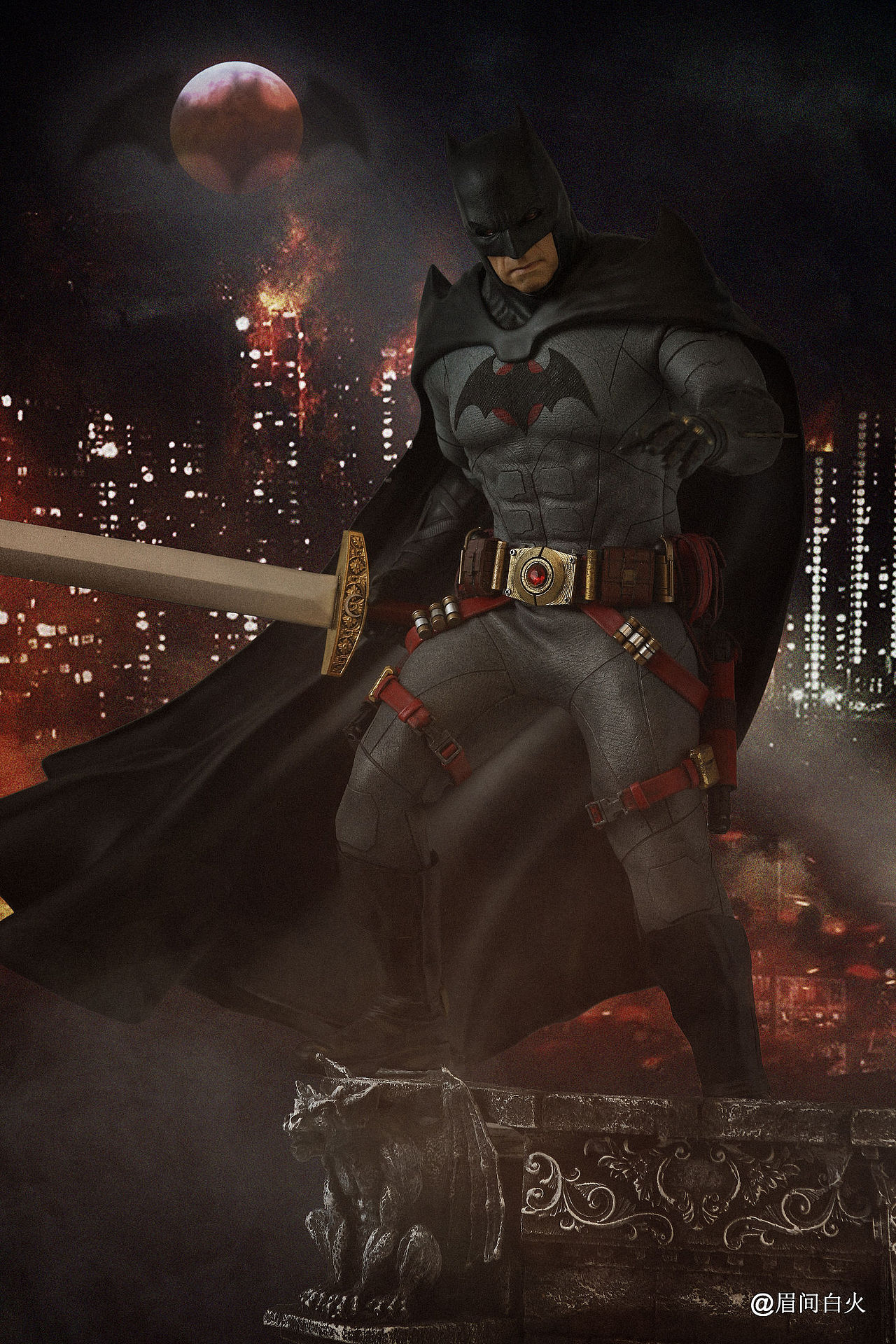 眉间白火的臆造自d之闪点蝙蝠侠托马斯韦恩