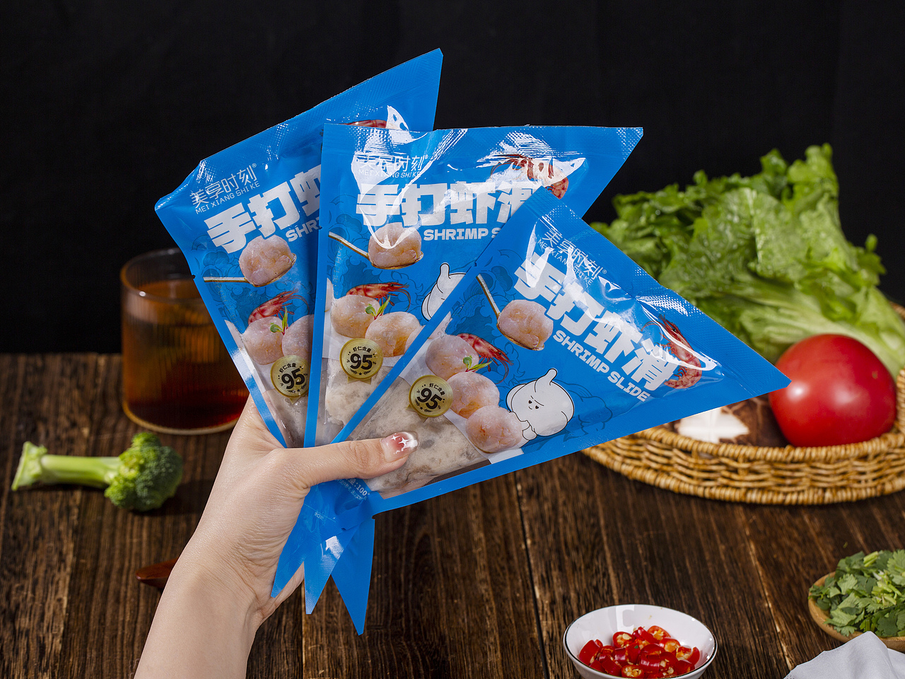 有间|美享时刻澳洲谷饲羊肉卷原切肥牛卷肥羊卷虾滑