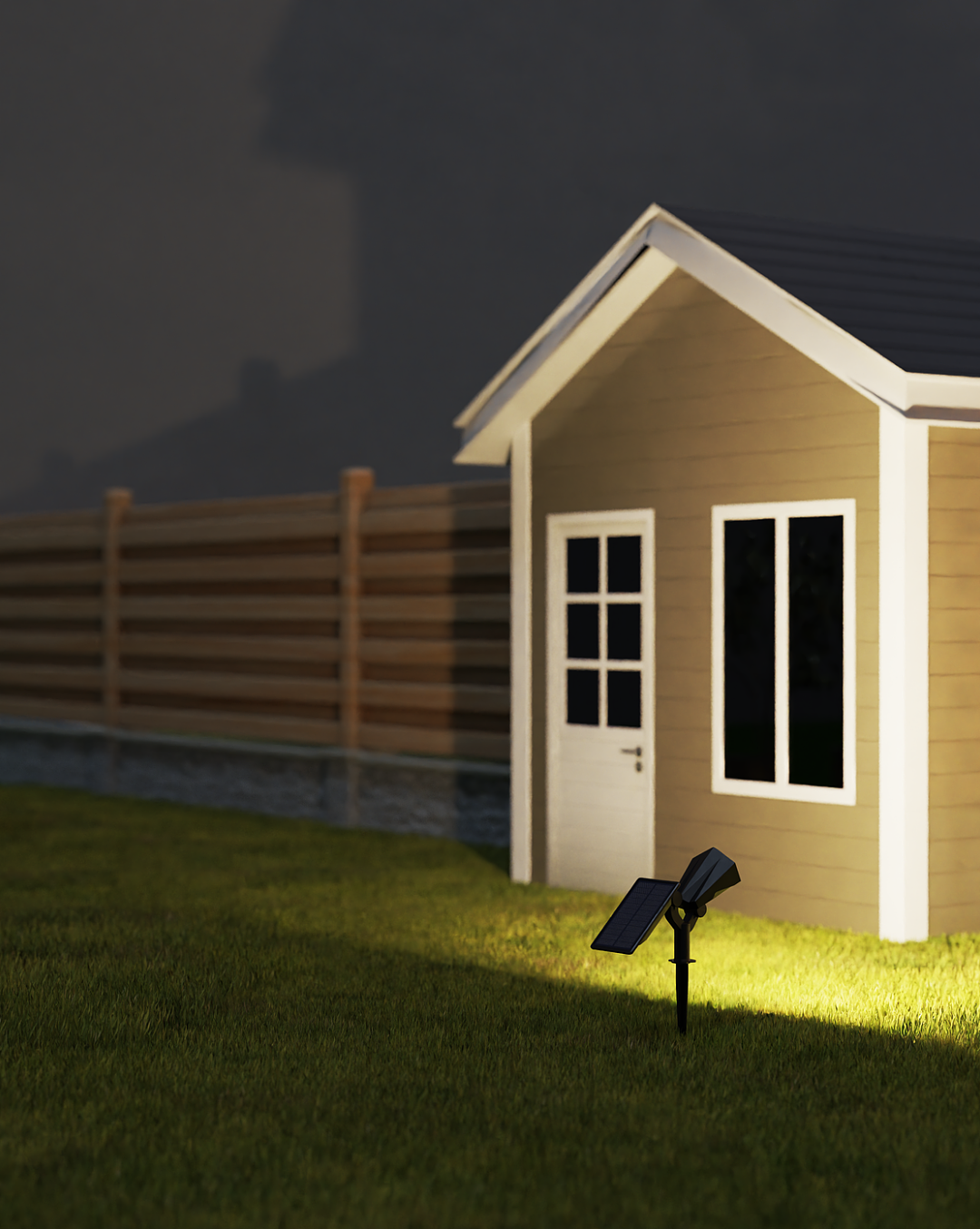 分体聚光灯渲染详情页