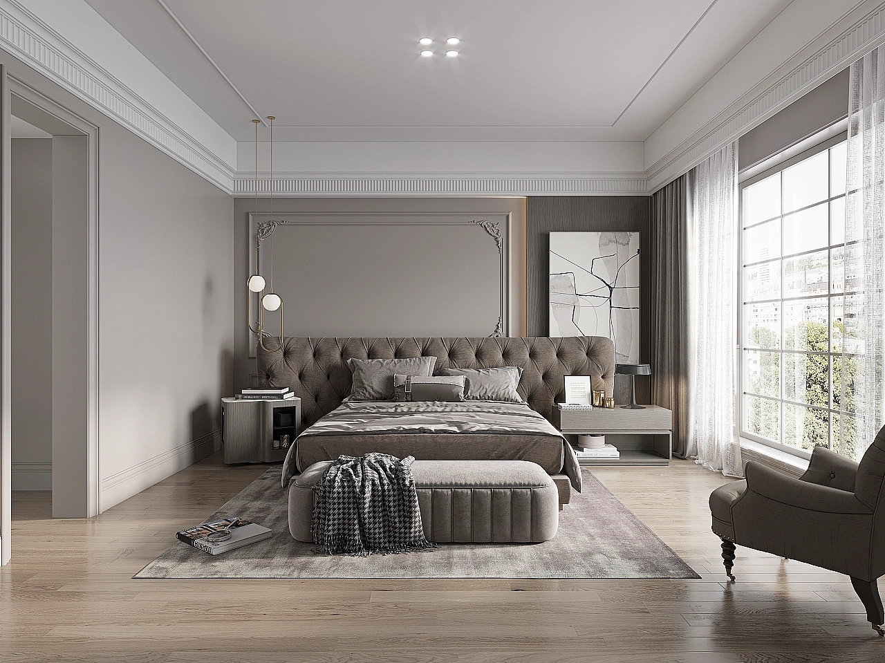 法式家装（图ZMzAxNTI1NDY0） - 家装设计 - 站酷设计师Z13576075原创素材 - 站酷ZCOOL