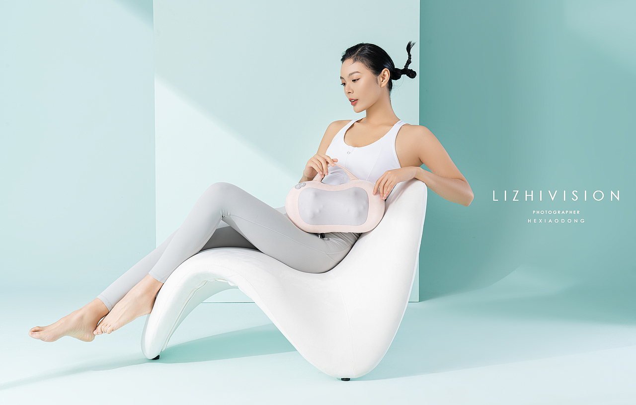 按摩枕-清新居家调