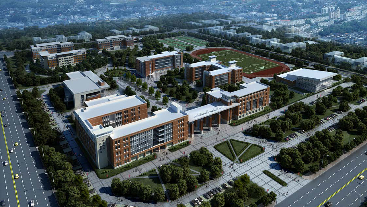 辽宁 凌源市第一高级中学（图ZODI5NzA5MDA=） - 建筑/空间 - 站酷设计师xiaoying666原创素材 - 站酷ZCOOL