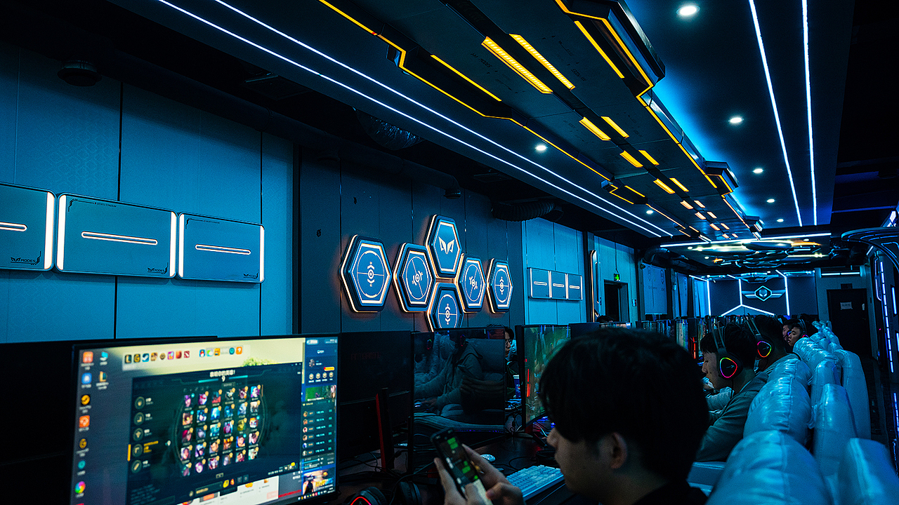 电竞网咖模块定制设计——成都馆