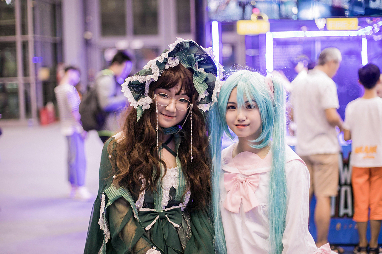 漫展上的小妹妹