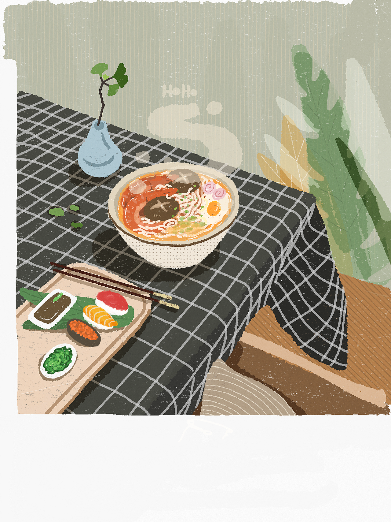 饭桌上的随笔（图ZMTIzMzM2ODYw） - 创作习作 - 站酷设计师HoHo猴原创素材 - 站酷ZCOOL