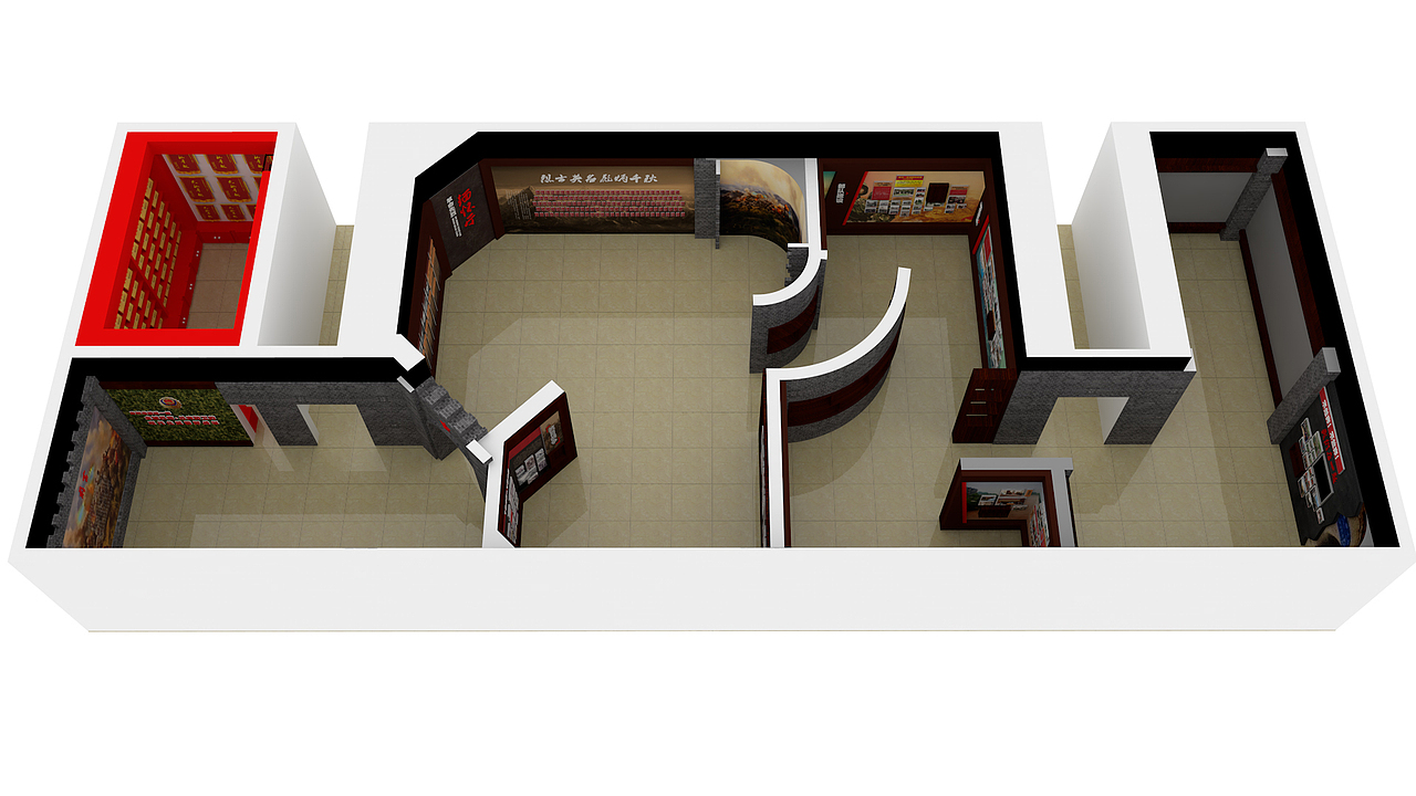 部队展厅（图ZMTQ2OTYyNTIw） - 展陈设计 - 站酷设计师畄鍏原创素材 - 站酷ZCOOL