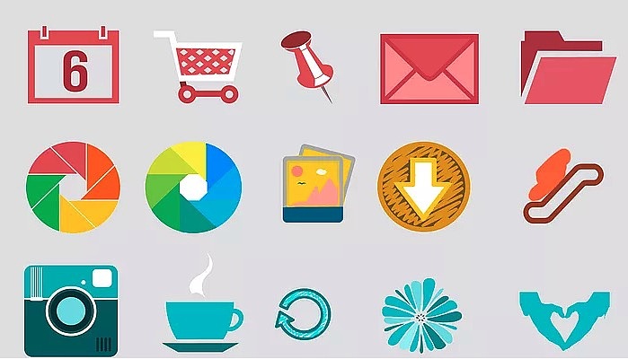 icon图标设计 混合风格