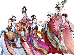 国风插画