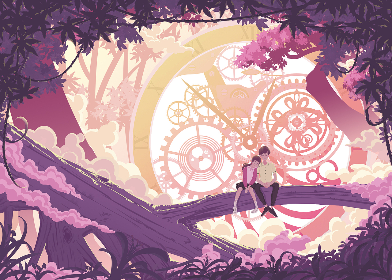 相濡以沫（图ZMjYzNTY5MzQw） - 商业插画 - 站酷设计师风桀骜原创素材 - 站酷ZCOOL