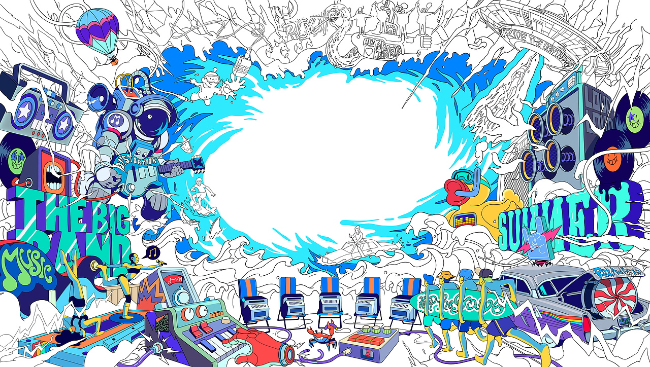 乐夏手绘临摹（图ZMjYyMjUyMzE2） - 商业插画 - 站酷设计师baozaoxiaolin原创素材 - 站酷ZCOOL