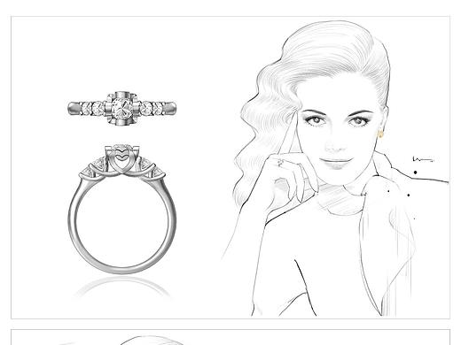 三十分钻戒套装