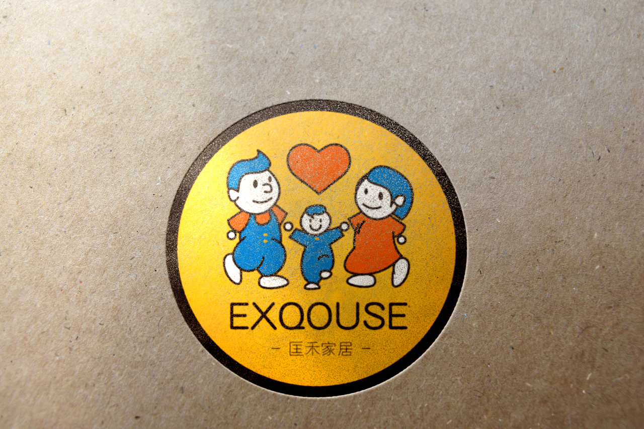 EXQOUSE-匡禾亲子品牌形象设计-logo提案