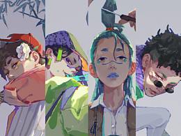 插画-厚涂