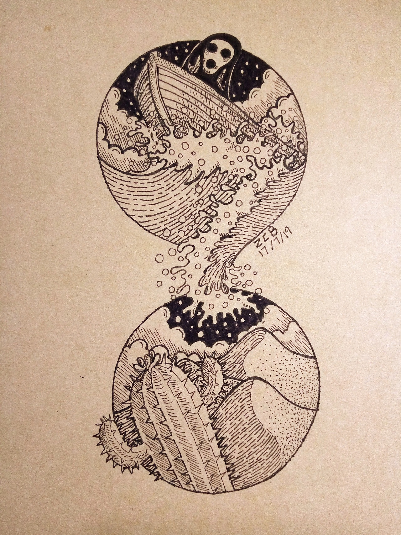 画白插画之《深海系列》