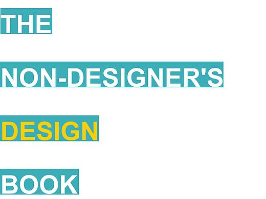 书籍设计1，The non-designer's design book（个人主页-ZNDAxMTc5MzY=） - 书籍/画册 - 站酷设计师脑仁已被嗑原创素材 - 站酷ZCOOL