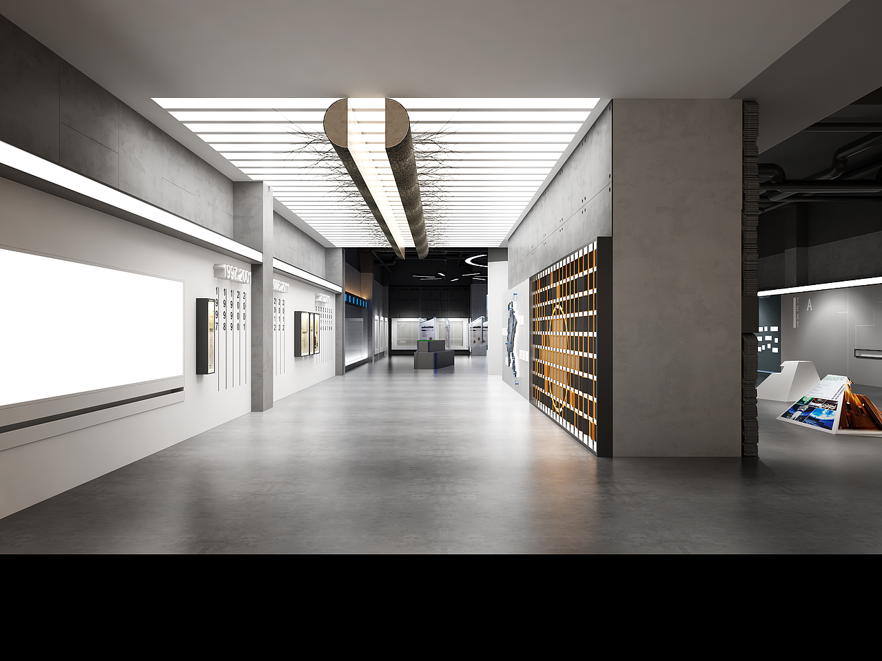 乡政府文化展厅设计