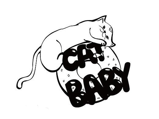 Illustrator黑白画：BABY系列【不定时更新~~~】