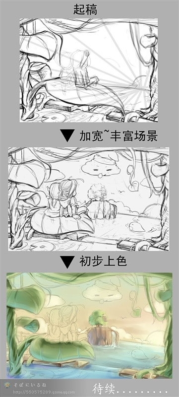 一些个人绘画过程（图ZNTExOTA0） - 商业插画 - 站酷设计师吖JUN原创素材 - 站酷ZCOOL