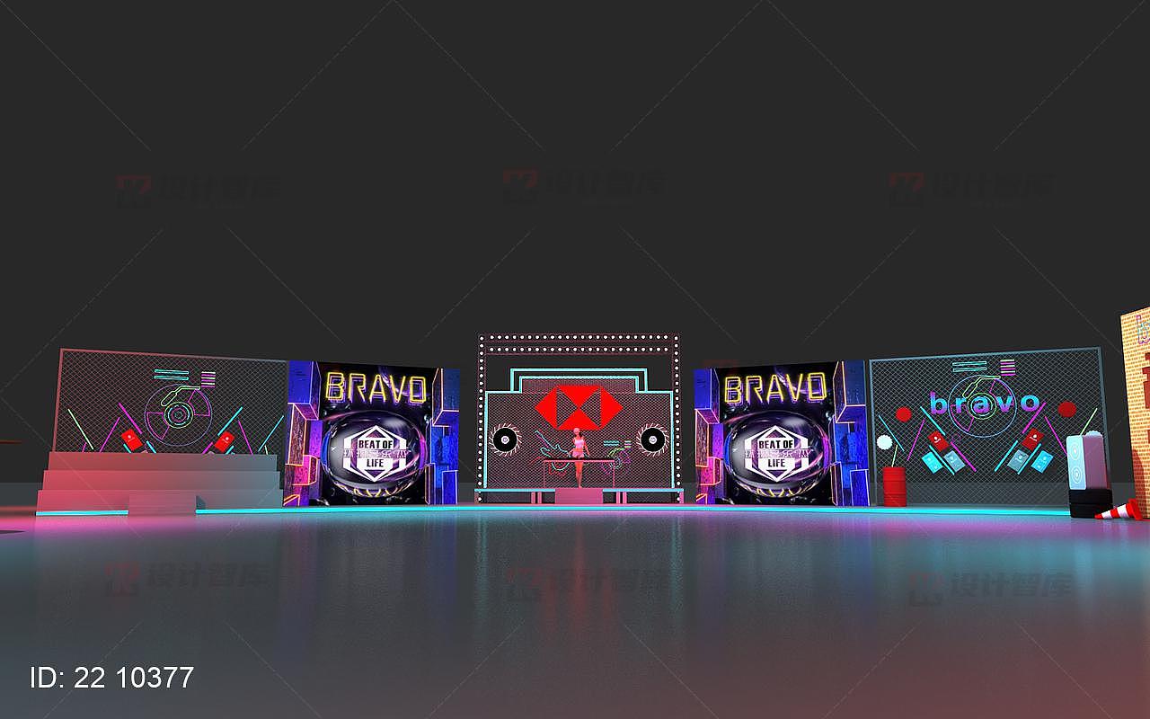 户外街头活动快闪店