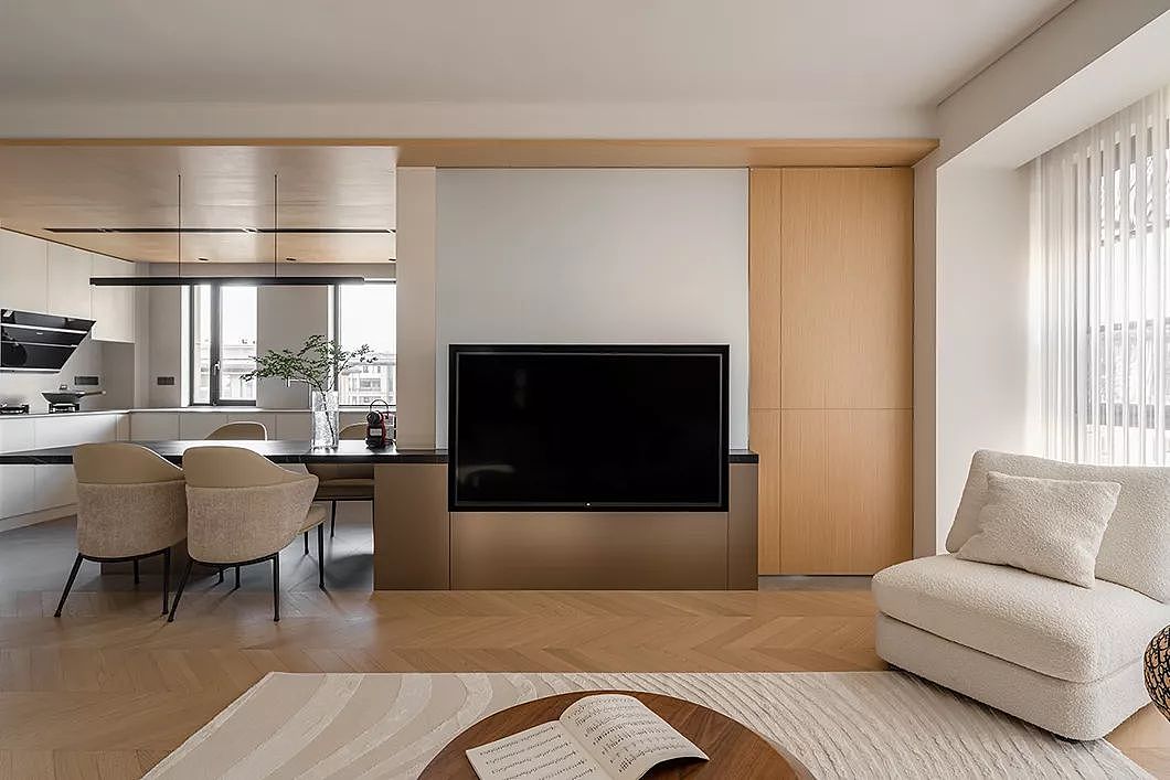 原木极简风，无主灯设计（图ZMzIwODk5ODI4） - 家装设计 - 站酷设计师贵阳设计师原创素材 - 站酷ZCOOL