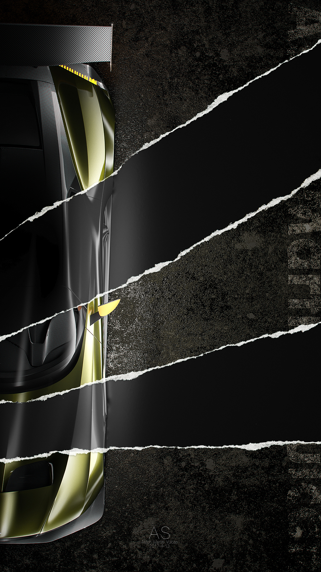 Aston Martin Vulcan渲染