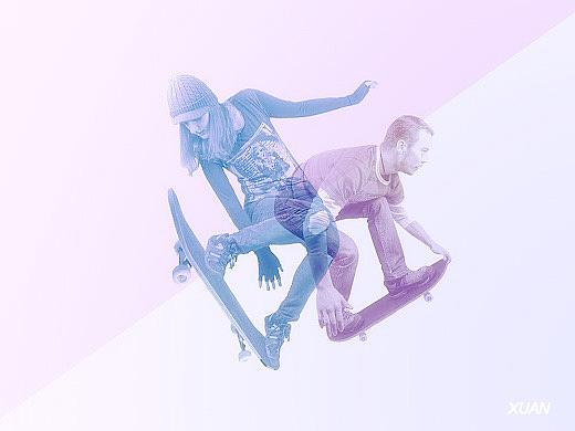 滑板少年（個(gè)人主頁(yè)-ZMjUwNTYyMDA=） - 其他平面 - 站酷設(shè)計(jì)師姁桉原創(chuàng)素材 - 站酷ZCOOL