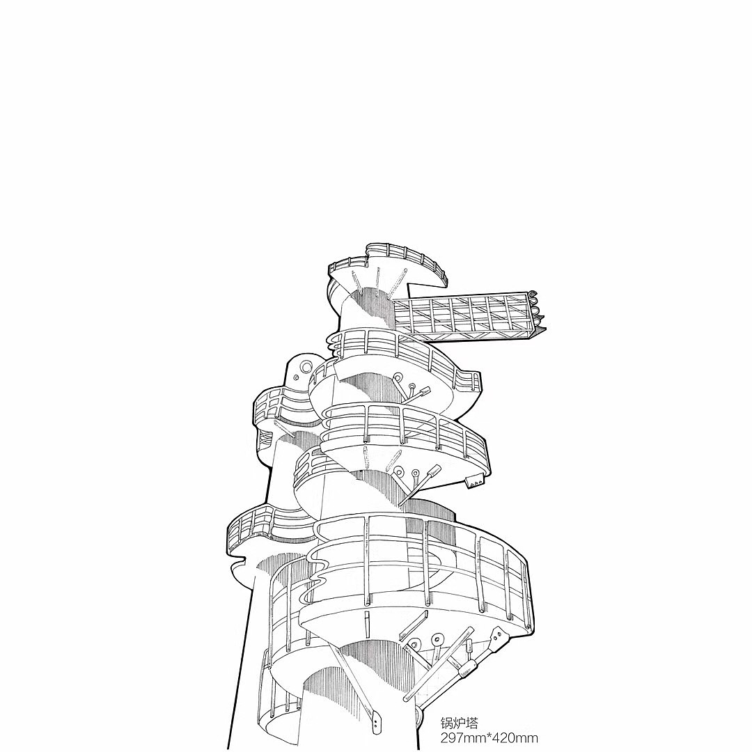 798 工厂的小画|纯艺术|绘画|小小申同学 - 原创作品 - 站酷 (zcool)