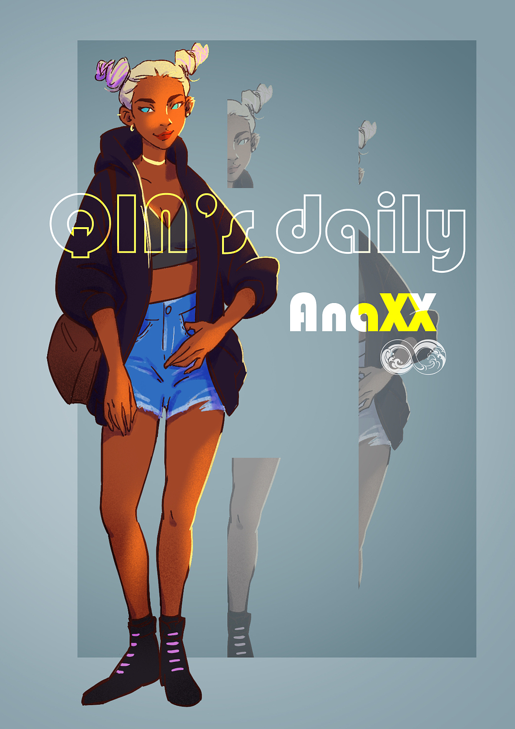 QIN'S daily（阿沁的日常）P01（图ZMTk5MTU0MTA4） - 商业插画 - 站酷设计师AnaXX原创素材 - 站酷ZCOOL