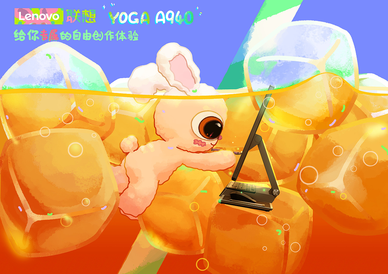 联想YOGA A409 专属、自由（图ZMTcxNzUxODMy） - 海报 - 站酷设计师牛脚子原创素材 - 站酷ZCOOL