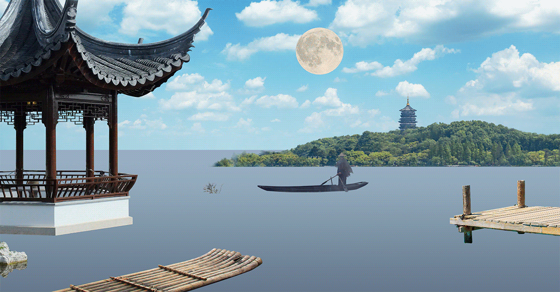 古风场景合成（图ZMjUwMzkwNjc2） - 海报 - 站酷设计师幸运查克原创素材 - 站酷ZCOOL