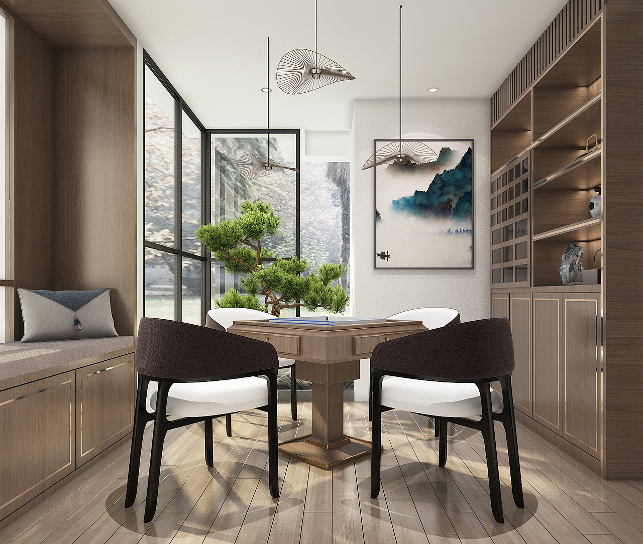 茶室（图ZMjYwNjM3OTUy） - 商业空间设计 - 站酷设计师AK压QIANG杨吉光原创素材 - 站酷ZCOOL