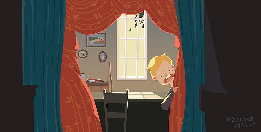 原创插画（图ZMTczNDg0OTk2） - 儿童插画 - 站酷设计师太空蜗牛爱画画原创素材 - 站酷ZCOOL