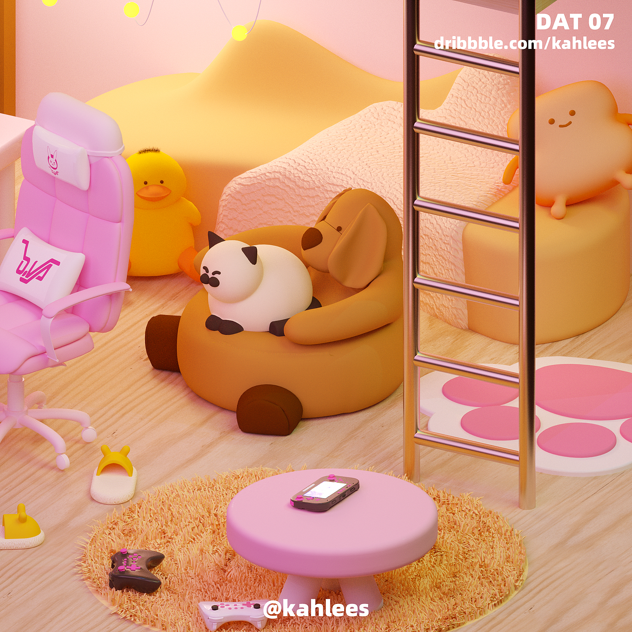 2.5D小房子-肥仔快乐理想家