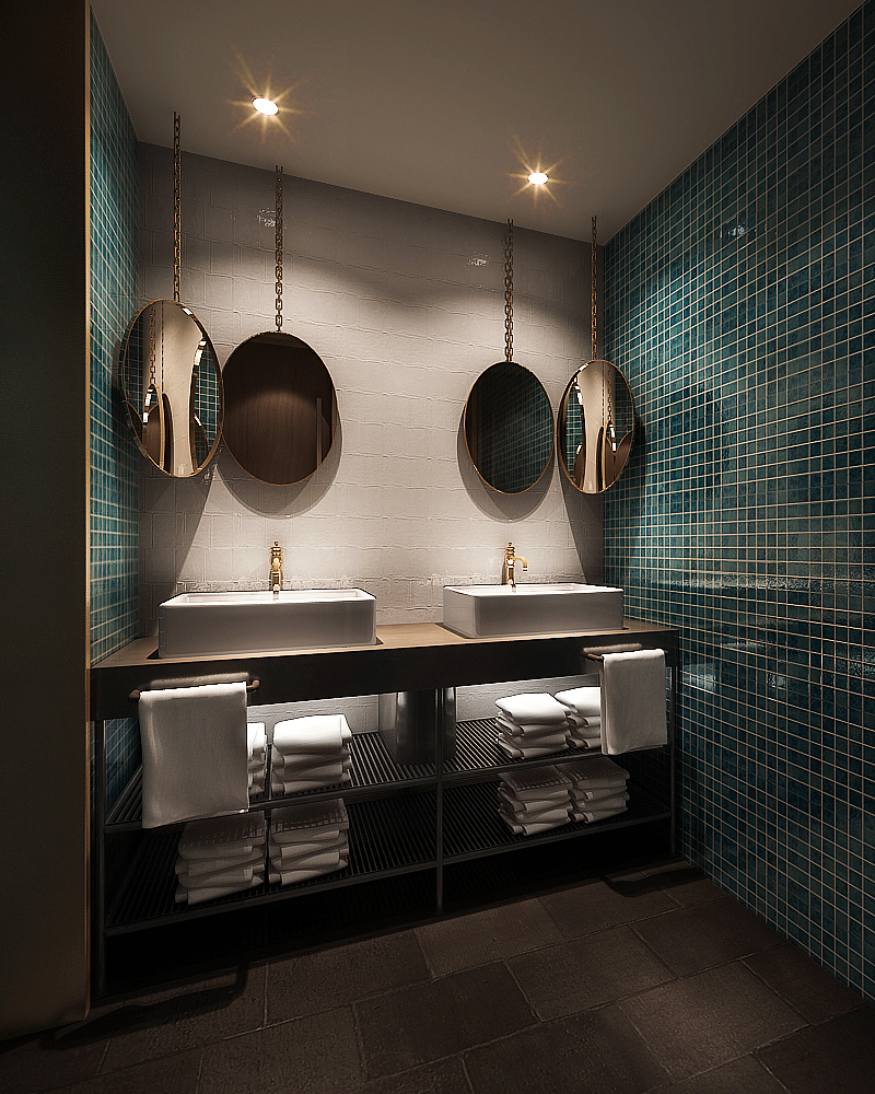 餐厅酒店效果图作品