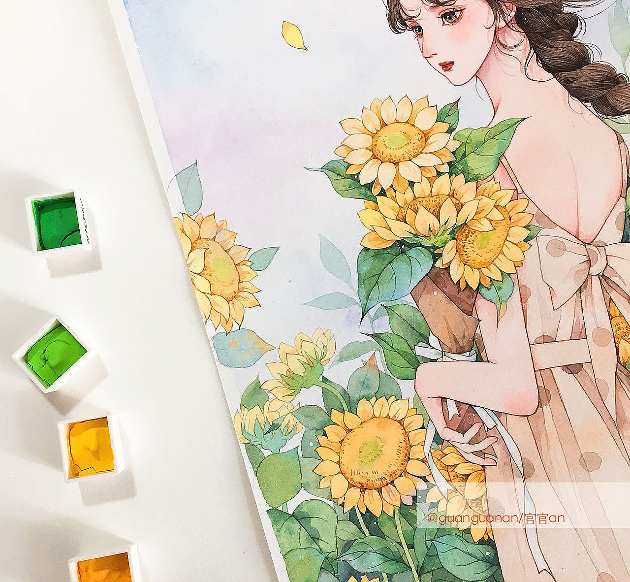 夏末时光（图ZMTczOTM1MDU2） - 创作习作 - 站酷设计师官官an原创素材 - 站酷ZCOOL