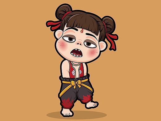 哪吒之魔童降世角色（个人主页-ZMzg0NjM4MjA=） - 创作习作 - 站酷设计师田大鹿原创素材 - 站酷ZCOOL