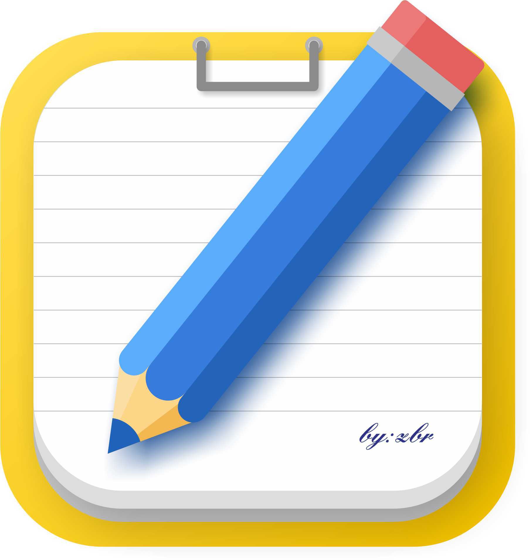 绘制记事本图片