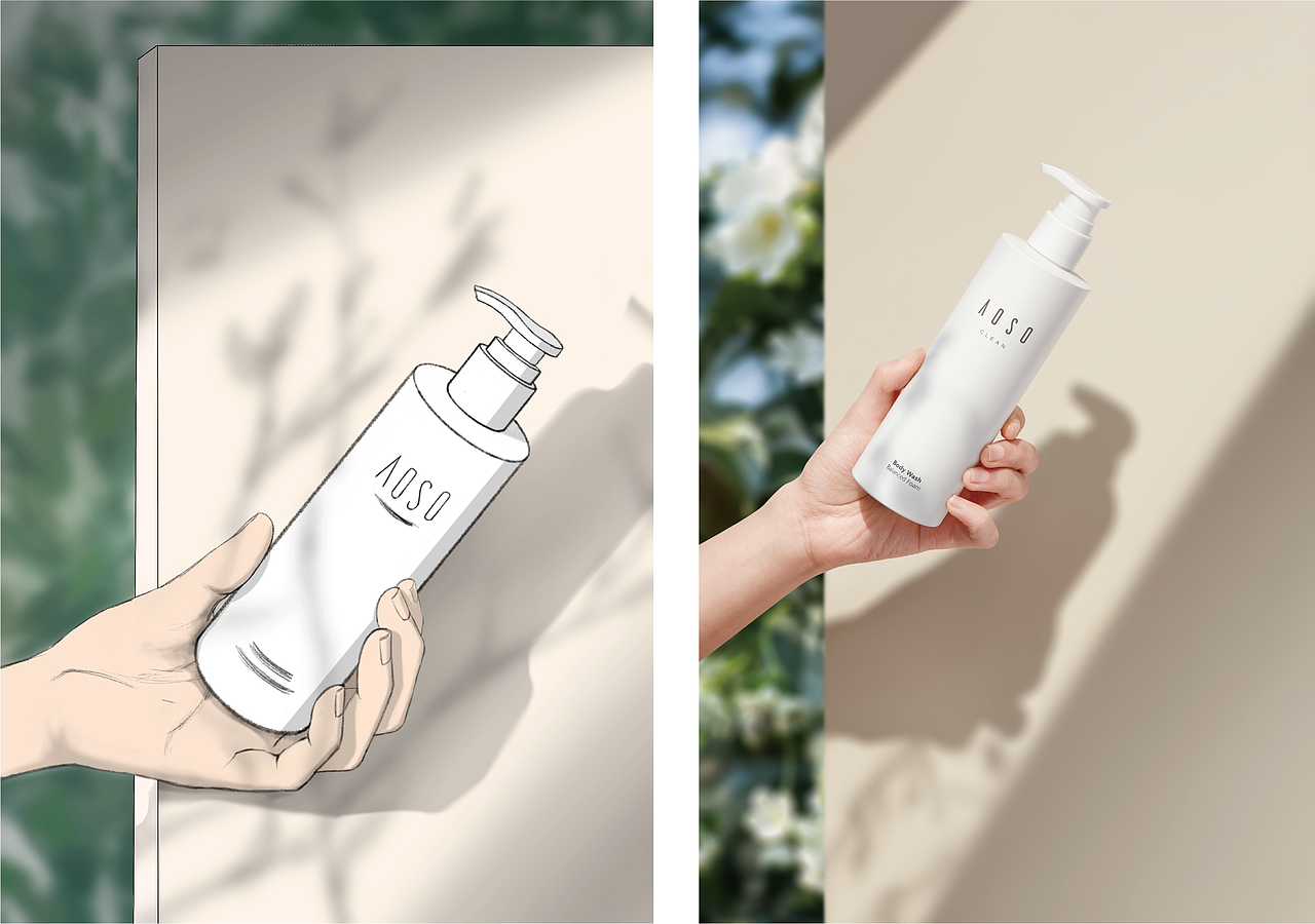 2022 AOSO沐浴露拍摄