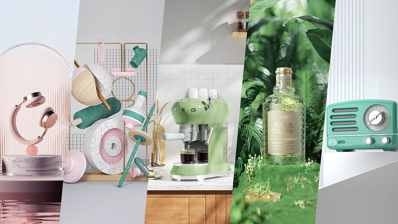 C4D练习—十月作品集