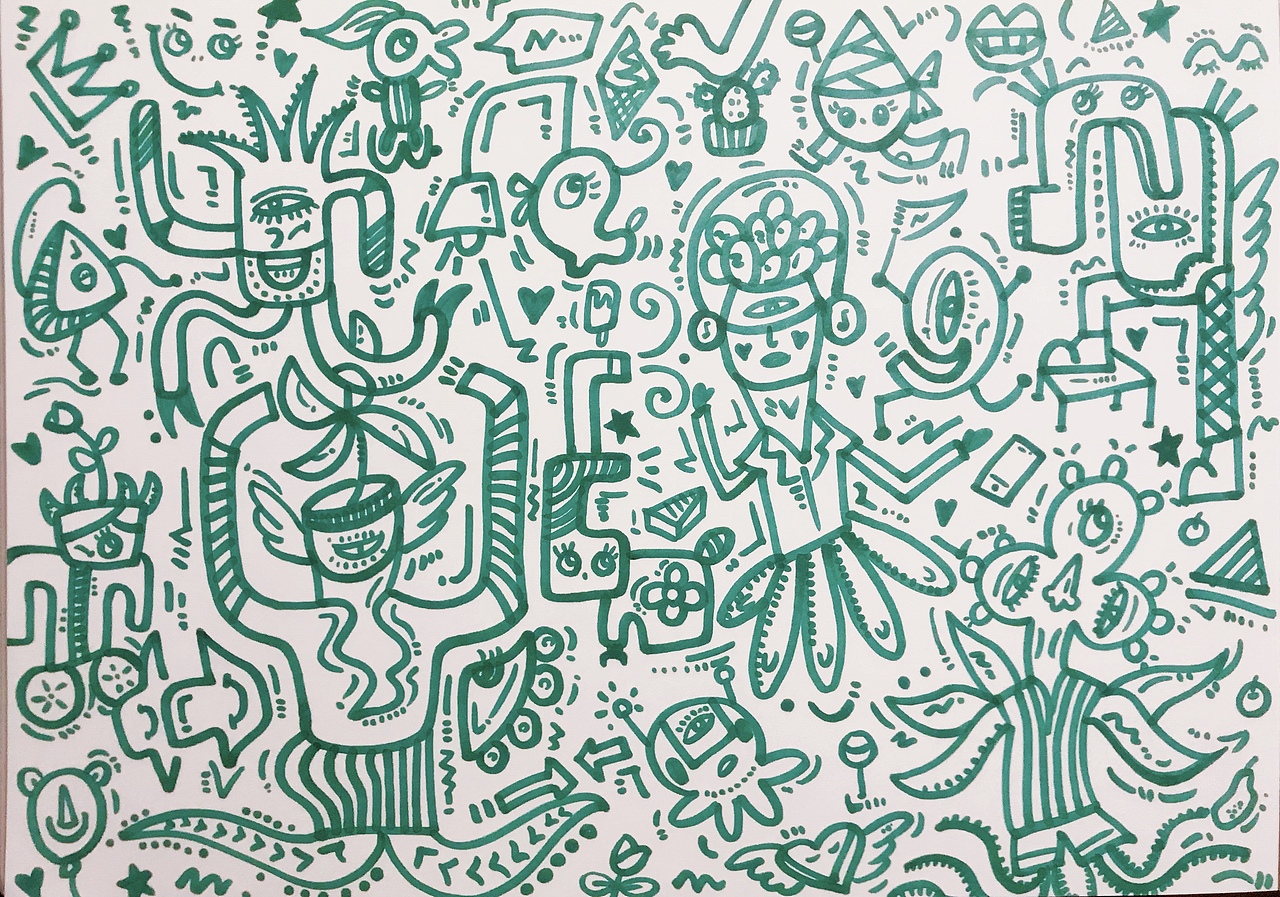 外星人👽（图ZMTU5ODgwMzgw） - 新锐潮流插画 - 站酷设计师金宝侠DREAMY原创素材 - 站酷ZCOOL