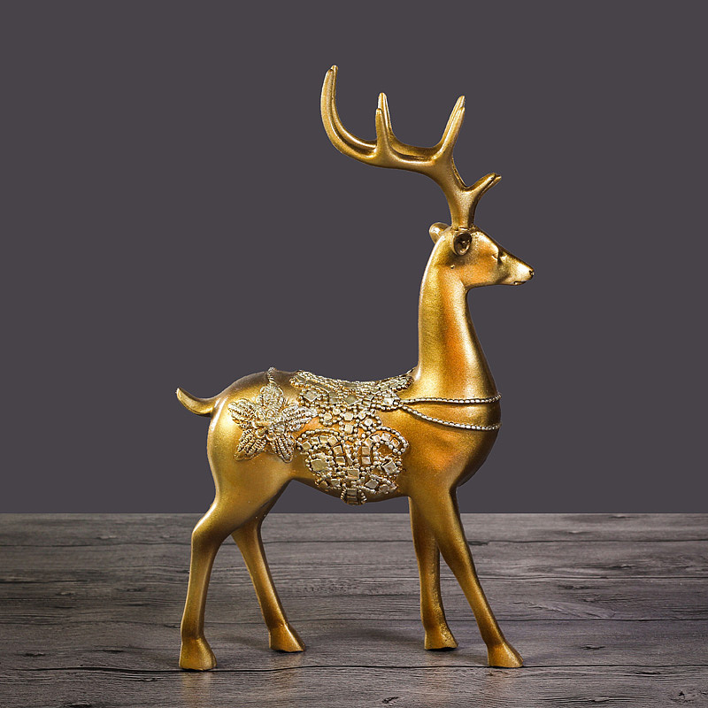 北欧风情侣鹿摆件拍摄&详情设计（图ZMTM2MTQxMDMy） - 产品摄影 - 站酷设计师岞海印象原创素材 - 站酷ZCOOL