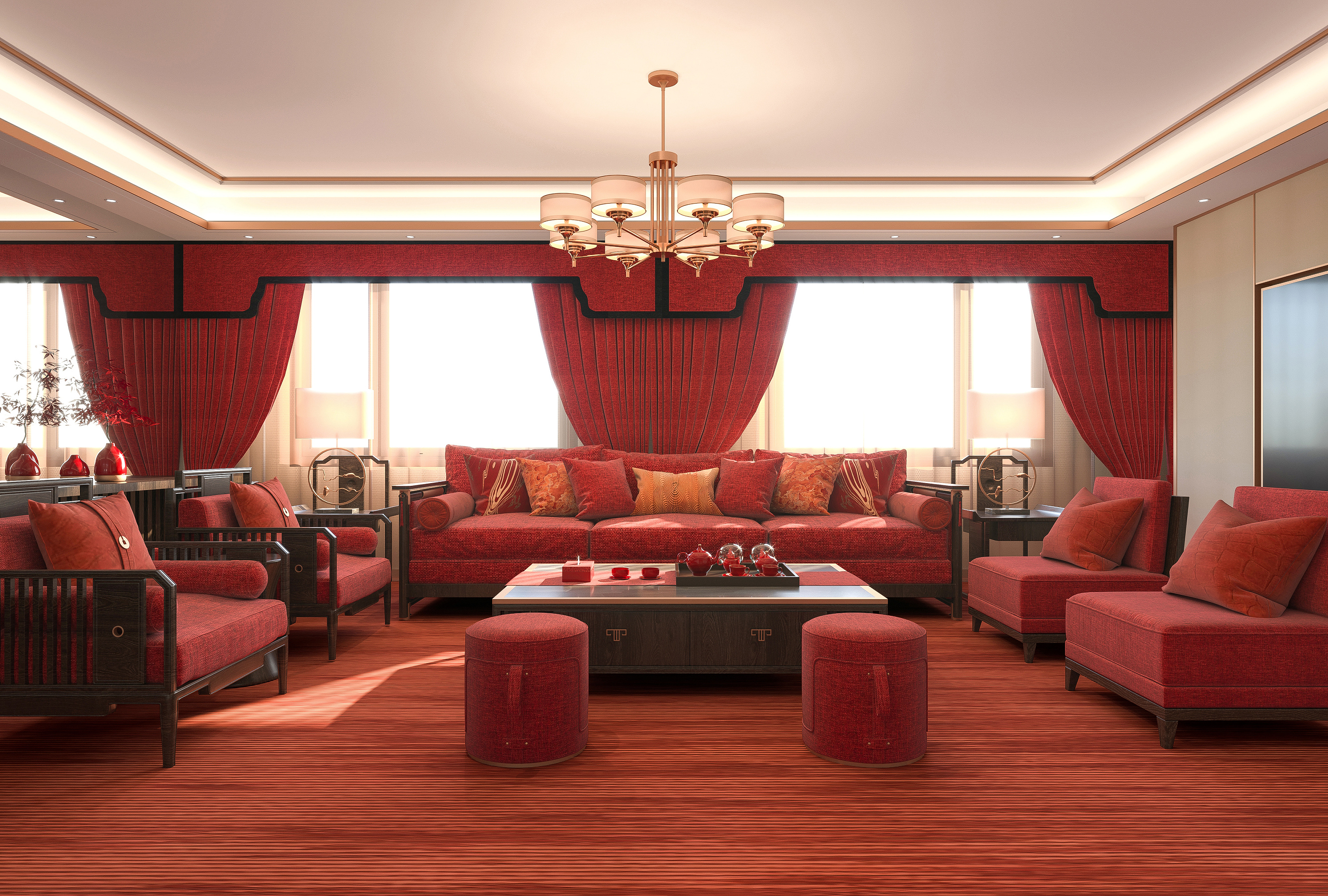 酒店婚房|空间|家装设计|gaoqiang2018 - 原创作品 - 站酷 (zcool)