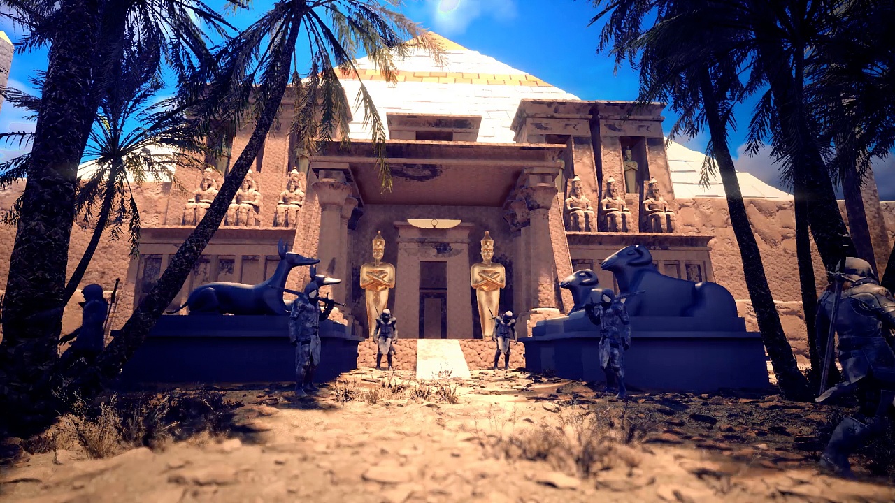 ue4 埃及|三维|场景|_顾溪桥 - 原创作品 - 站酷 (zcool)