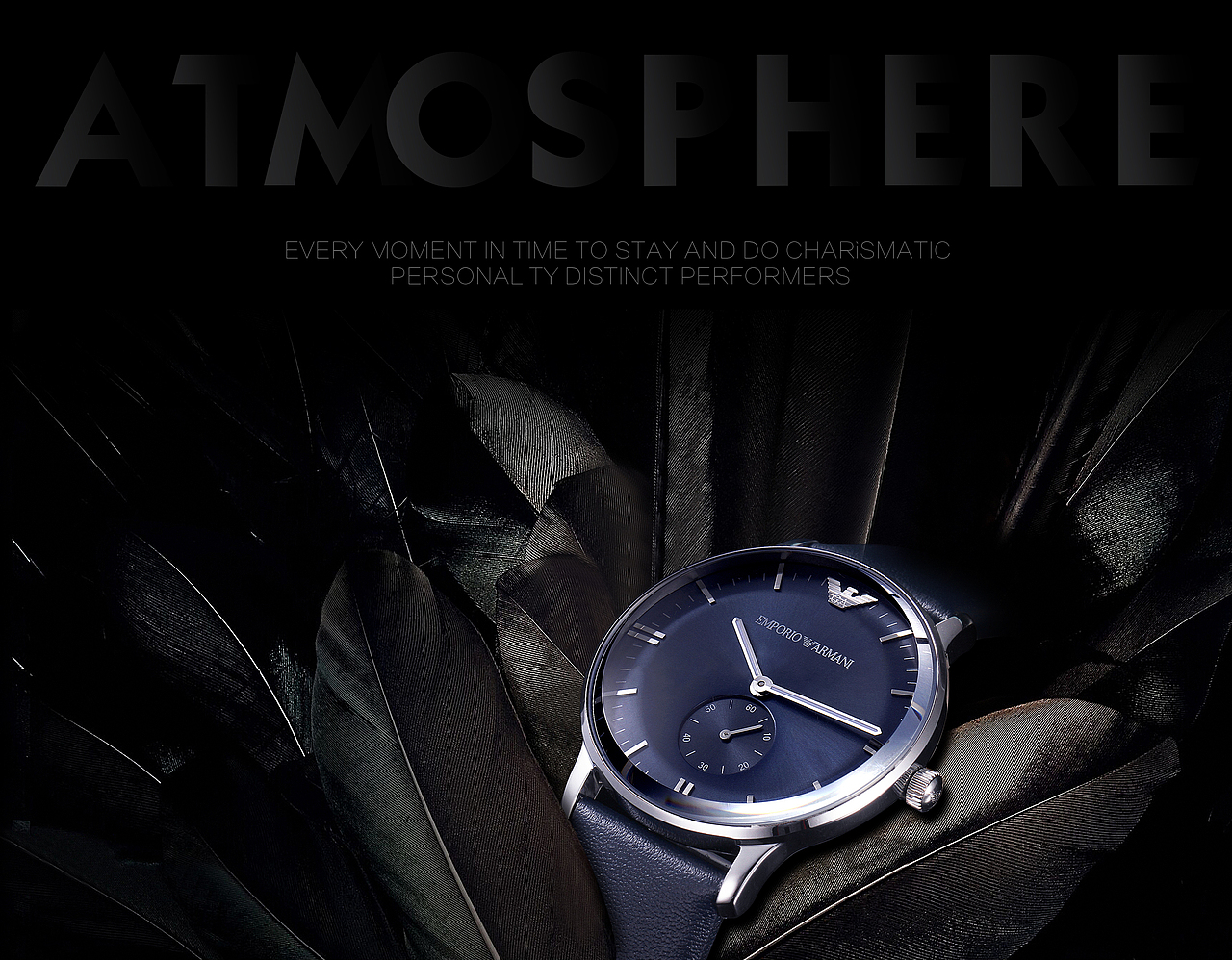 阿玛尼画册海报