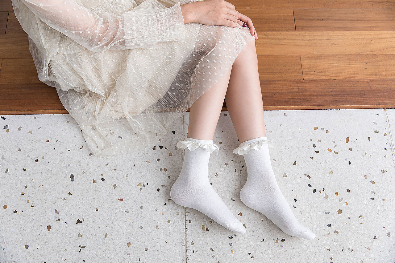 2019春夏女袜蕾丝袜花边袜萝莉袜袜子