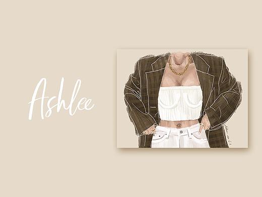 细格子西装外套