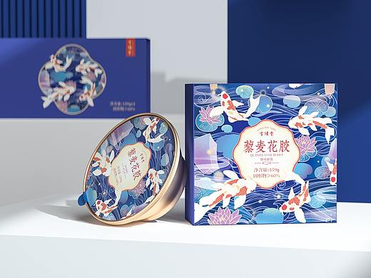黎麦花胶包装设计