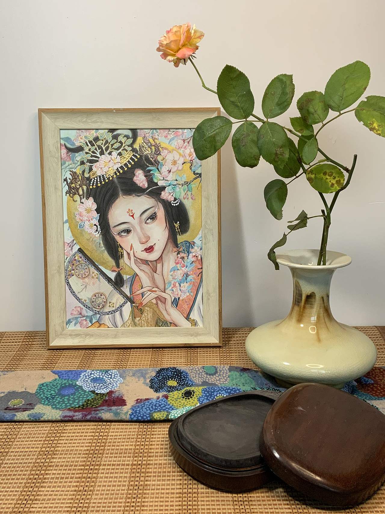 《海棠·花神》—秦若兰～（图ZMzQ4ODY2NzI0） - 艺术插画 - 站酷设计师達人原创素材 - 站酷ZCOOL