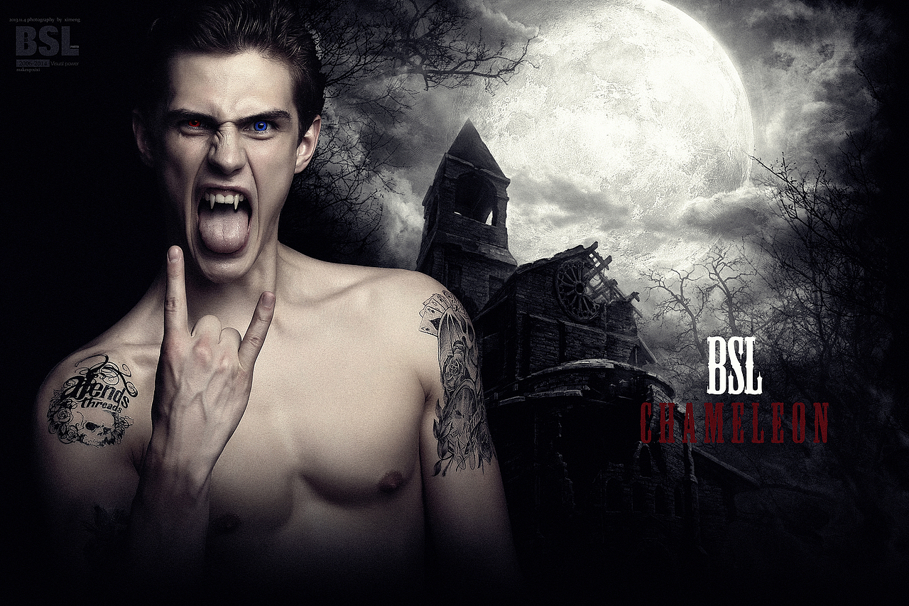 美瞳创意拍摄 变色龙视觉策划出品